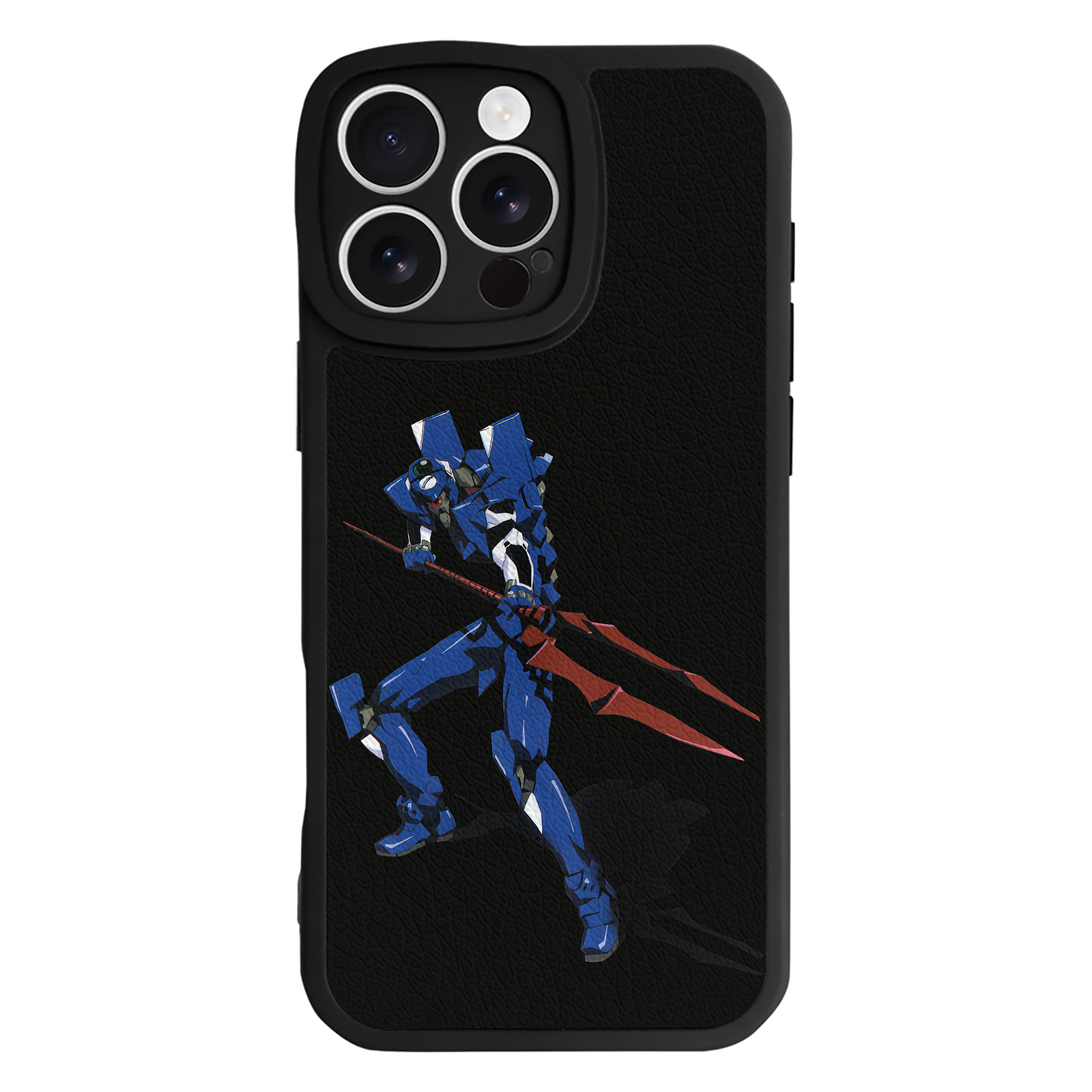 （画像用） EVA 新世紀エヴァンゲリオン 【iPhone 16シリーズ対応】シリコンスマホケース（レザー調） 材質：シリコン